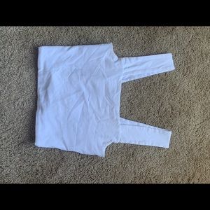 White crop tank